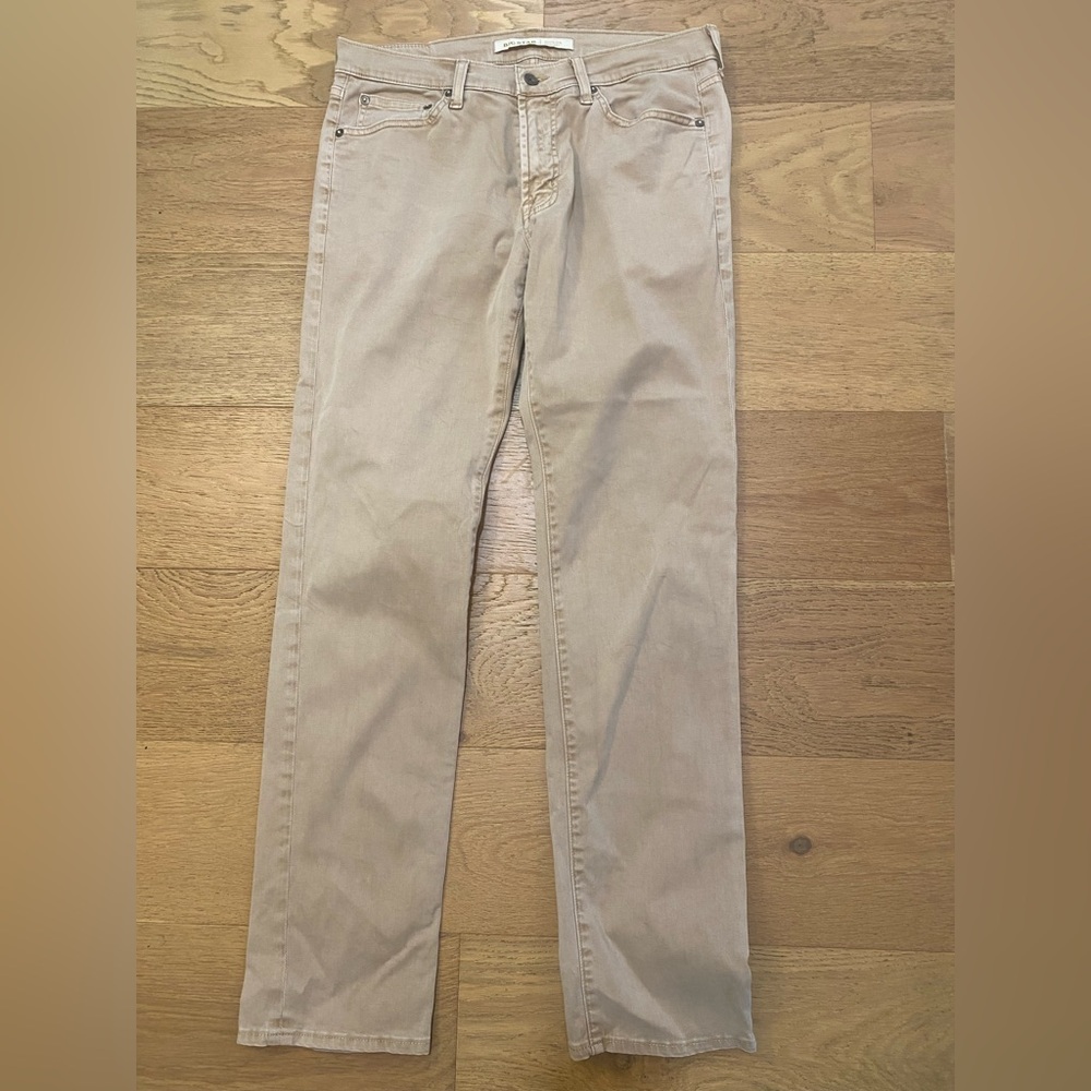 Big Star Division Straight Tan khaki Casual cotton modal blend Pants 33 VGUC
